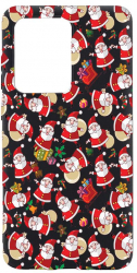 Husa Bestcase comp cu OPPO A77 Xmas - Santa Claus 0.8MM Slim Negru B 315 