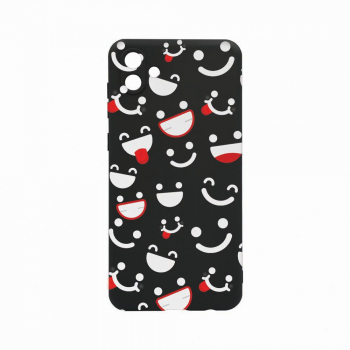 Husa Bestcase comp cu Samsung Galaxy A04e Be Happy 0.8MM Slim Negru c-B 32 