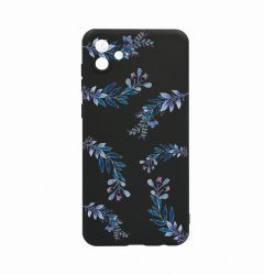 Husa Bestcase comp cu Samsung Galaxy A04e Blue 0.8MM Slim Negru c-B 116 