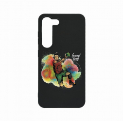 Husa Bestcase comp cu Samsung Galaxy S23 Plus Handball Player 0.8MM Slim Negru B 801 