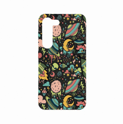 Husa Bestcase comp cu Samsung Galaxy S23 Universe Planets UFO 0.8MM Slim Negru B 472 