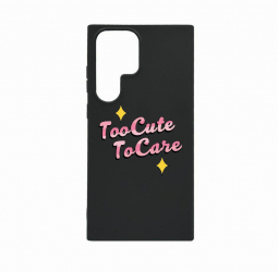 Husa Bestcase comp cu Samsung Galaxy S23 Ultra Too Cute 0.8MM Slim Negru B 488 