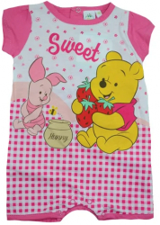 Salopeta de vara pentru fete Sun City Winnie The Pooh AQE0155R-74-cm Fucsia 