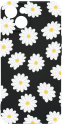 Husa BestCase Compatibila Cu Apple iPhone 14 Happy Flowers Daisy SLIM 1.2MM Microfibra PB 513 