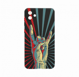 Husa BestCase Compatibila Cu Samsung Galaxy A04e Rock Festival SLIM 1.2MM Microfibra PB 530 
