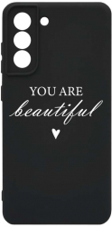 Husa BestCase Compatibila Cu Samsung Galaxy S22 Plus You Are Beautiful SLIM 1.2MM Microfibra PB 477 