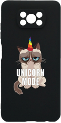 Husa BestCase Compatibila Cu Xiaomi Poco X3 Pro / Poco X3 Grumpy Unicorn Mode SLIM 1.2MM Microfibra PB 654 
