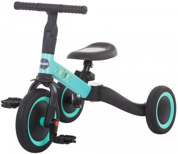 Tricicleta si bicicleta Chipolino Smarty 2 in 1 mint 