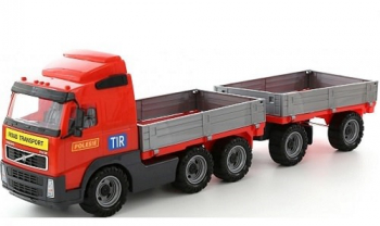 Camion cu remorca Powertruck 40cm - Wader 