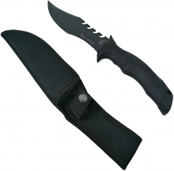 Cutit de vanatoare Columbia War Zone 29 cm negru 