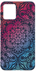 Husa Bestcase compatibila cu Motorola Moto E13 Mandala Color 0.8MM Slim Alaskan Blue AB 72 