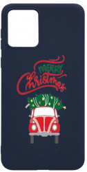 Husa Bestcase compatibila cu Motorola Moto E13 Merry Xmas 0.8MM Slim Alaskan Blue AB 357 