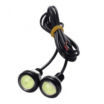 Proiector lumini de zi DRL LED 12V eagle 18mm set 2bucati 