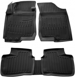 Set covorase auto din cauciuc tip tavita pentru Hyundai I30 Fd 2007-2012 