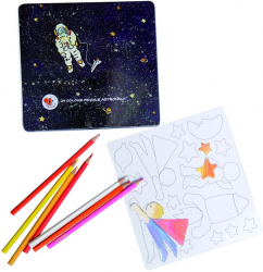 Set de desen cu piese magnetice Astronaut 