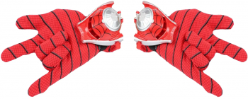 Set manusi Spiderman cu lansator cu discuri 