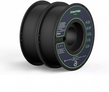 Set de 2x Filament AnkerMake PLA+ pentru imprimanta AnkerMake 3D Negru 