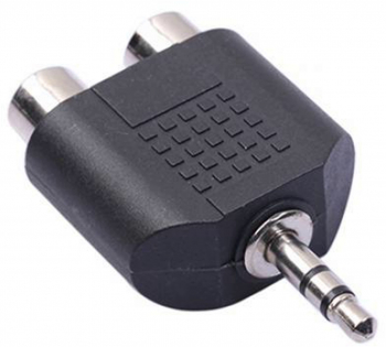 Adaptor Jack 3.5mm to 2xRCA pentru Telefon Tableta Mixer Statie amplificare Audio 