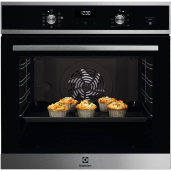 Cuptor incorporabil ELECTROLUX EOD5C71X ST Electric Clasa A Dezghetare Autocuratare catalitica 72 l Negru 