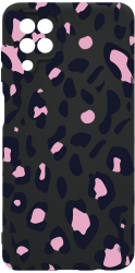 Husa Bestcase comp cu Samsung Galaxy A12 / Galaxy M12 Pink Leopard Pattern SLIM 1.2MM Microfibra PB 1033 