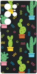 Husa Bestcase comp cu Samsung Galaxy S22 Ultra Cactus SLIM 1.2MM Microfibra PB 770 