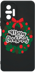 Husa Bestcase comp cu Xiaomi Redmi Note 10 Pro / Redmi Note 10 Pro Max Merry Xmas SLIM 1.2MM Microfibra PB 346 
