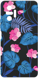 Husa Bestcase comp cu Xiaomi Redmi Note 10 Pro / Redmi Note 10 Pro Max tropical SLIM 1.2MM Microfibra PB 112 