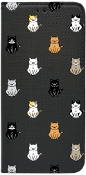 Husa Magnet Book Compatibila Cu Realme 11 Pro Cat Pattern Inchidere Magnetica FLB 1027 