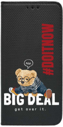 Husa BestCase Compatibila Cu Xiaomi 12T / 12T Pro Do It Now Teddy Flip Case Negru FLB 928 