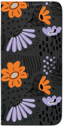 Husa Magnet Book Compatibila Cu Apple iPhone 13 Flowers - Pastel Colors Inchidere Magnetica FLB 757 
