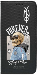Husa Magnet Book Compatibila Cu Apple iPhone 13 Forever Cool Skeleton Inchidere Magnetica FLB 935 