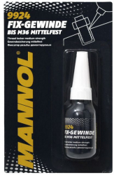 Solutie pentru blocare suruburi pana la M36 MANNOL 10ml 