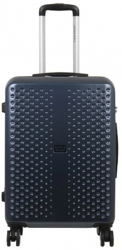 Troler OMC cu 4 roti duble ABS 64x43.5x25 cm Bleumarin