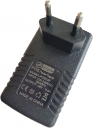 PoE Injector mid-spans 48V/500mA pentru camere IP 