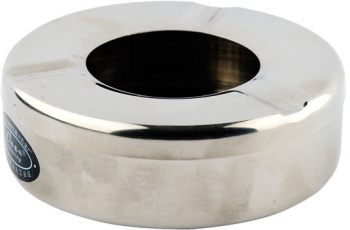 Scrumiera metalica anti-vant cu capac 11x3 Cm 