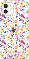 Husa BestCase Compatibila Cu Apple iPhone 12 Pro Flower Pattern MagSafe compatibil Anti Shock MAS 955 