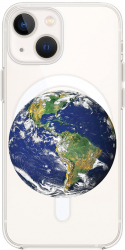 Husa BestCase Compatibila Cu Apple iPhone 13 Mini Earth MagSafe compatibil Anti Shock MAS 947 