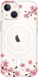 Husa BestCase Compatibila Cu Apple iPhone 14 Plus Pastel colors - flowers MagSafe compatibil Anti Shock MAS 694 