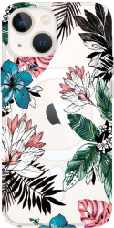 Husa BestCase Compatibila Cu Apple iPhone 13 Pastel Colors - Flowers MagSafe compatibil Anti Shock MAS 500 