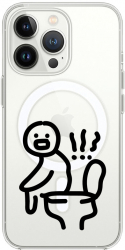 Husa BestCase Compatibila Cu Apple iPhone 14 Pro Pooping MagSafe compatibil Anti Shock MAS 981 