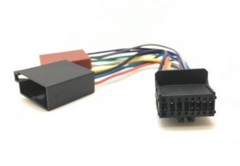 Cablu auto pentru sistemul de redare audio cu mufa ISO PIONEER 2004 16 Pin dimeniuni 20 cm 