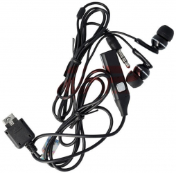 Casti cu microfon pentru LG K800 Negru 