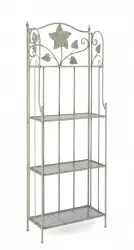 Raft 4 polite otel verde patinat 59x28x167 cm 