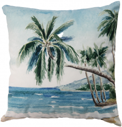 Set 2 fete perne poliester multicolor Palmieri 45x45 cm 