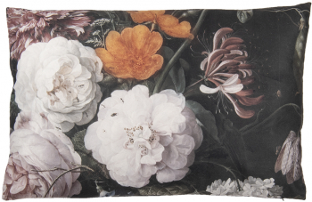 Set 2 perne poliester Flowers 60x40x4 cm 