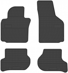 Set 4 Covorase cauciuc Autohelix MSA R compatibile cu Citroen C4 Picasso- 7 locuri dupa 2013 