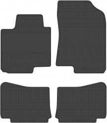 Set 4 Covorase cauciuc Autohelix MSA R compatibile cu Hyundai i20 dupa 2014 