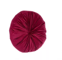 Set 4 perne decorative poliester visiniu Artemis 40 cm
