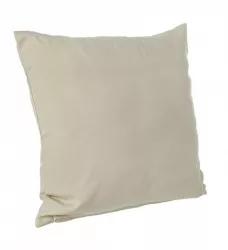 Set 4 perne textil impermeabil bej 43x43x3 cm 