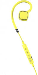 Casti Audio Bluetooth USAMS US-FC001 cu telecomanda pe fir Galben 